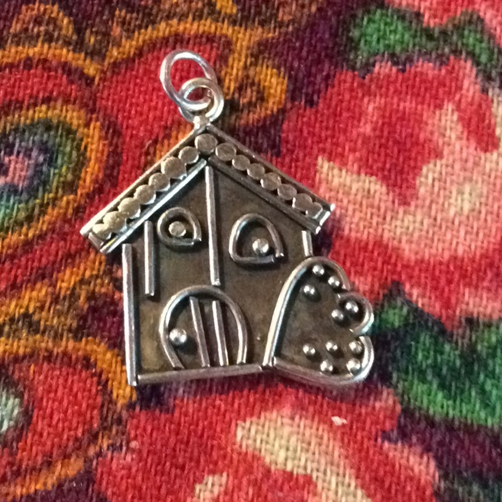 Sterling Silver House Charm